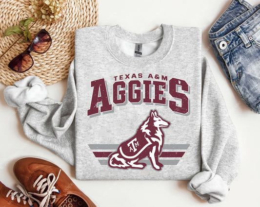 Vintage Team Aggies Graphic Tee