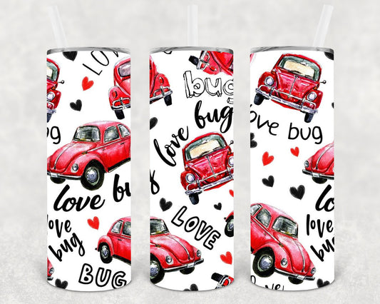 Love Bug 20 Oz Skinny Tumbler