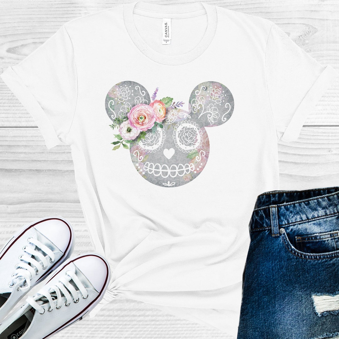 Sugar Skull Graphic Tee Graphic Tee