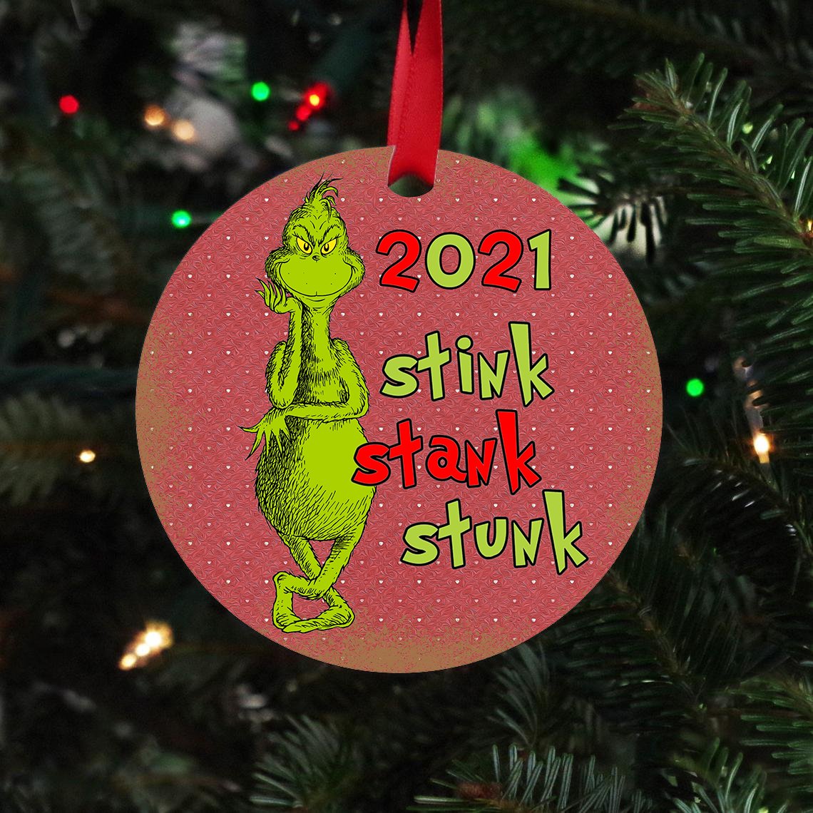 2021 Stink Stank Stunk Ornament