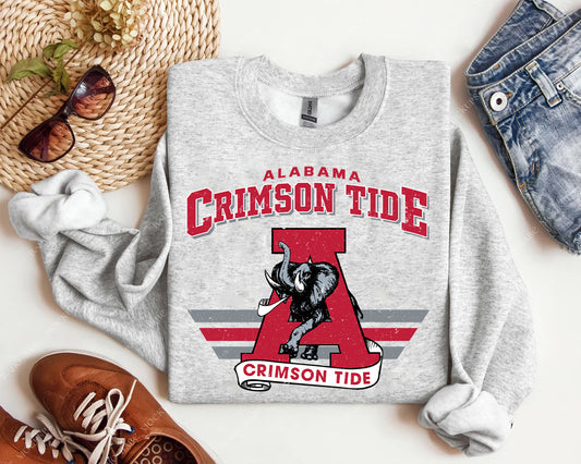 Vintage Team Crimson Tide Graphic Tee
