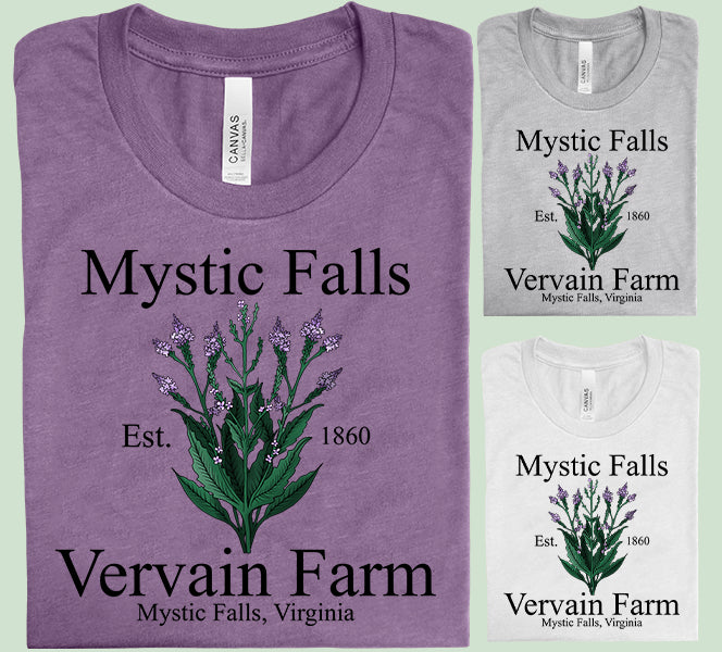 Mystic Falls Vervain Farm Graphic Tee