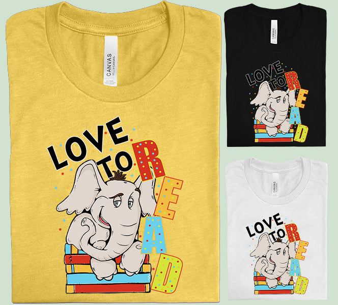 Love to Read Graphic Tee