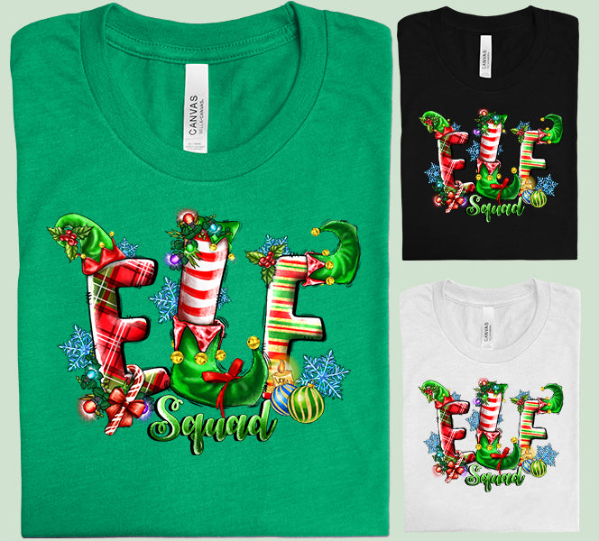 Elf Squad Graphic Tee