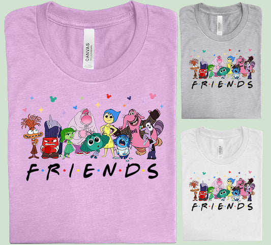 Inside Out Friends Graphic Tee