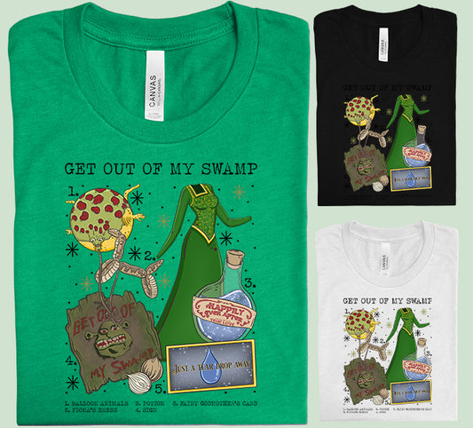 Get Out of My Swamp Graphic Tee