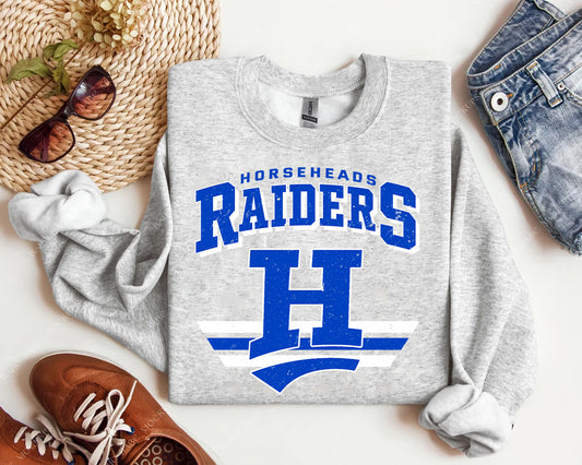 Vintage Team Horseheads Raiders Graphic Tee