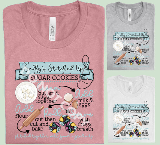 Sally's Stitched Up Sugar Cookies Graphic Tee