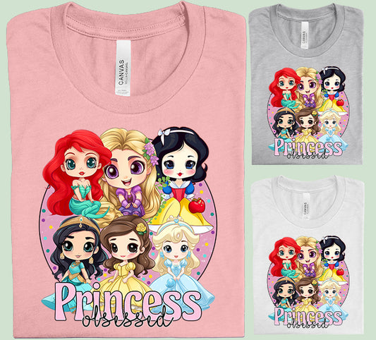 Princess Obsessed Graphic Tee