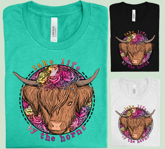 Take Life By the Horns Graphic Tee