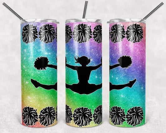 Cheer 20 Oz Skinny Tumbler