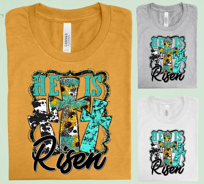 He Is Risen Graphic Tee Graphic Tee