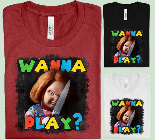 Wanna Play Graphic Tee