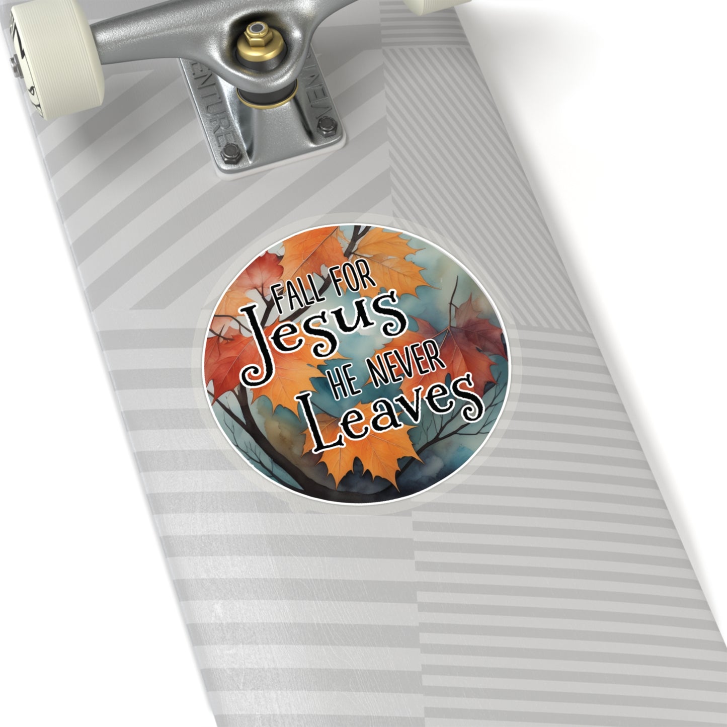 Fall for Jesus Sticker Bright Colors | Fun Stickers | Happy Stickers | Must Have Stickers | Laptop Stickers | Best Stickers | Gift Idea