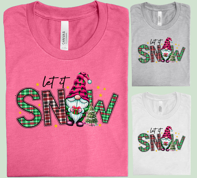 Let it Snow Graphic Tee