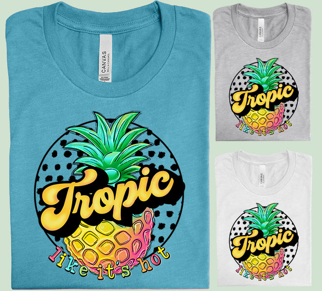 Tropic Like It's Hot Graphic Tee