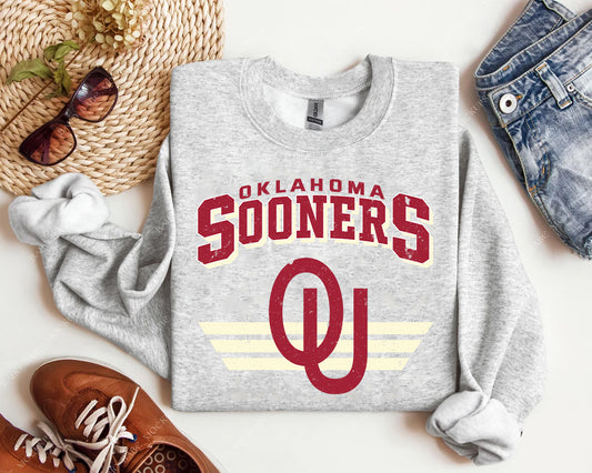 Vintage Team Sooners Graphic Tee