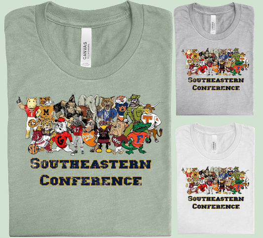 Southeastern Conference Graphic Tee