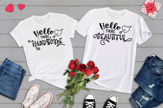 Hello There Beautiful Graphic Tee Graphic Tee