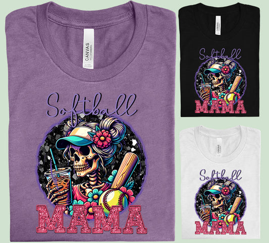 Softball Mama Graphic Tee