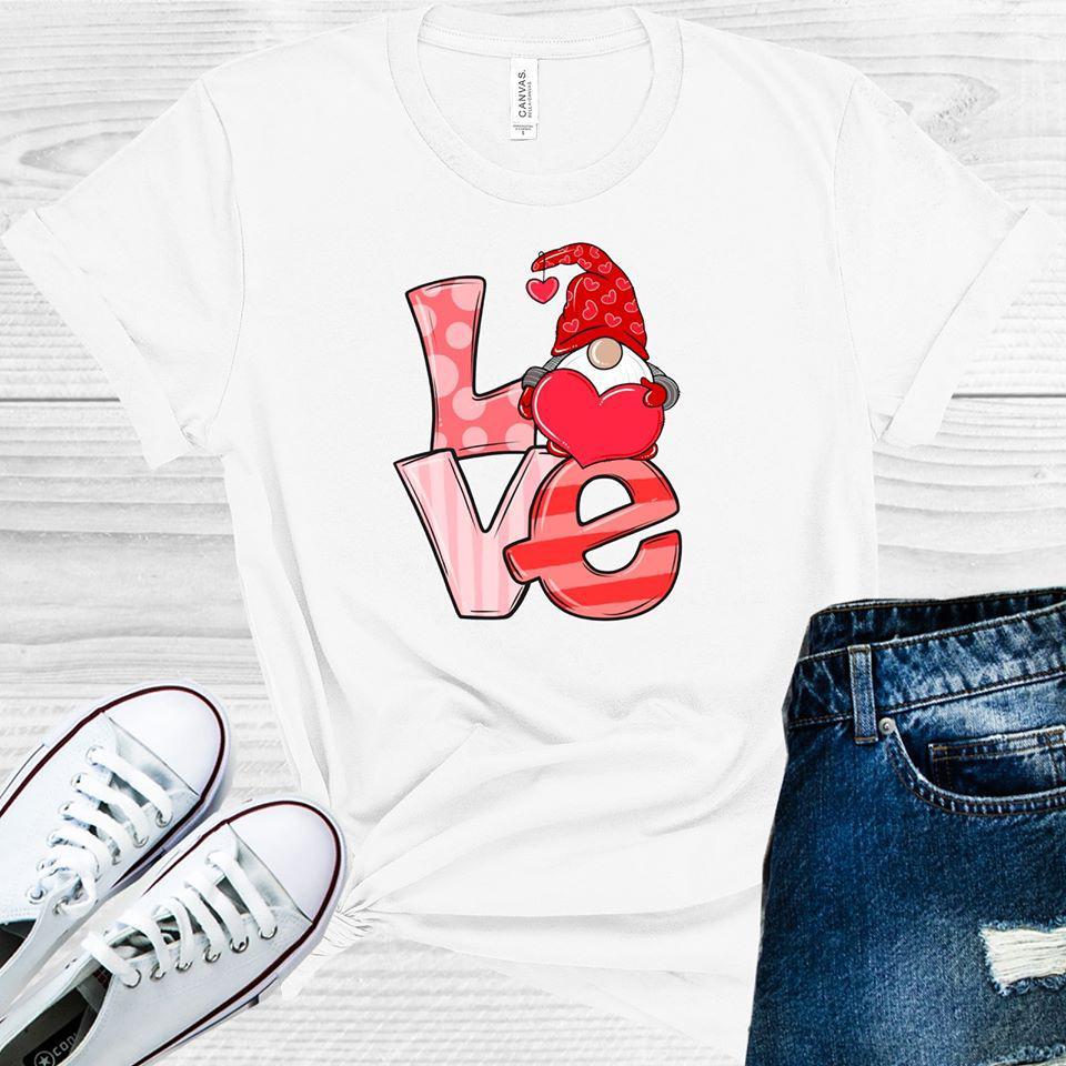 Love Gnome Graphic Tee Graphic Tee