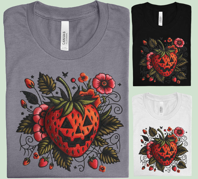 Spooky Strawberry Graphic Tee