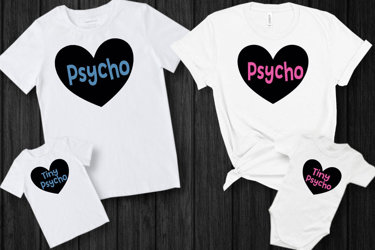 Psycho (Blue) Graphic Tee Graphic Tee