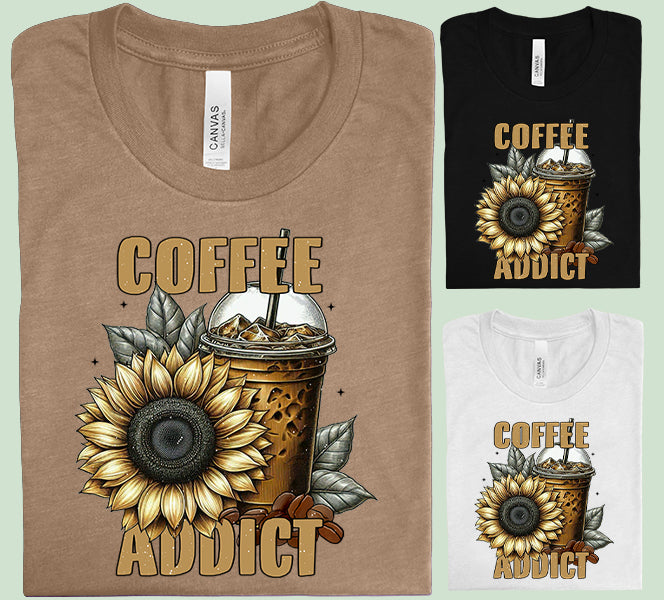 Coffee Addict Graphic Tee