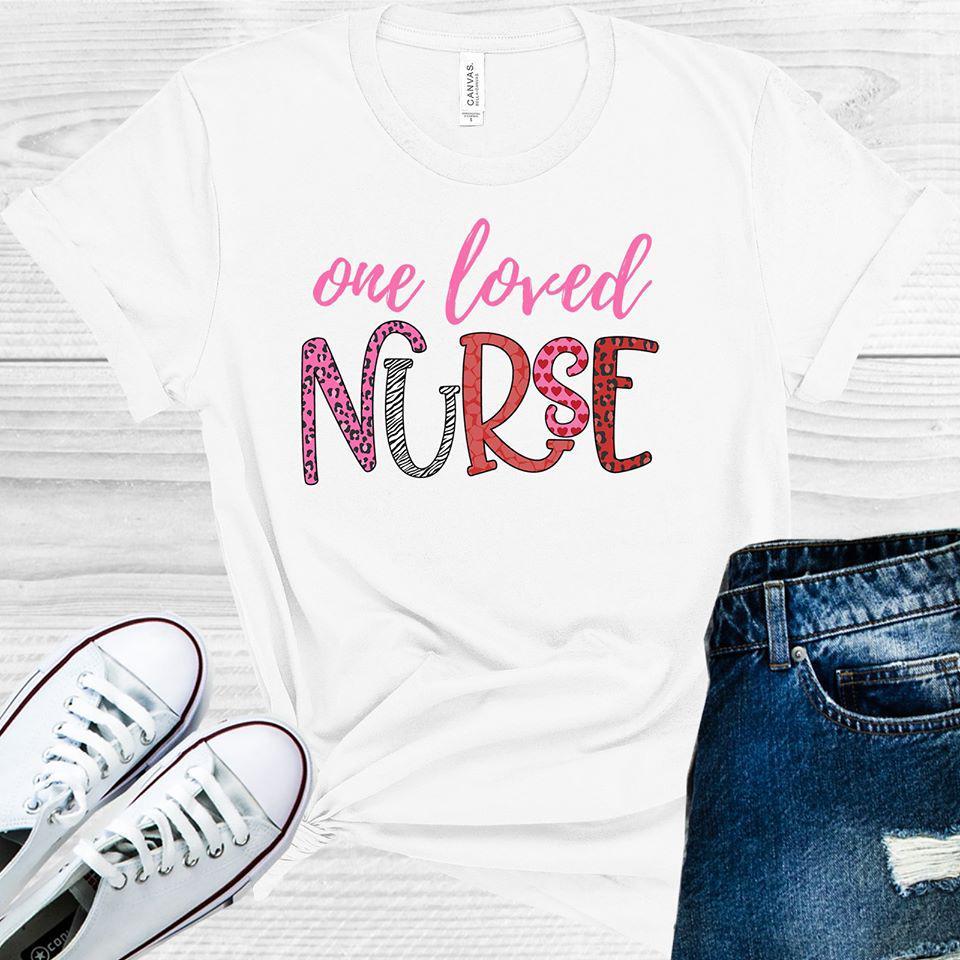 One Loved Nurse Graphic Tee Graphic Tee
