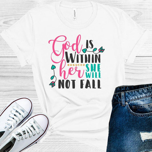 God Is Within Her She Will Not Fail Graphic Tee Graphic Tee