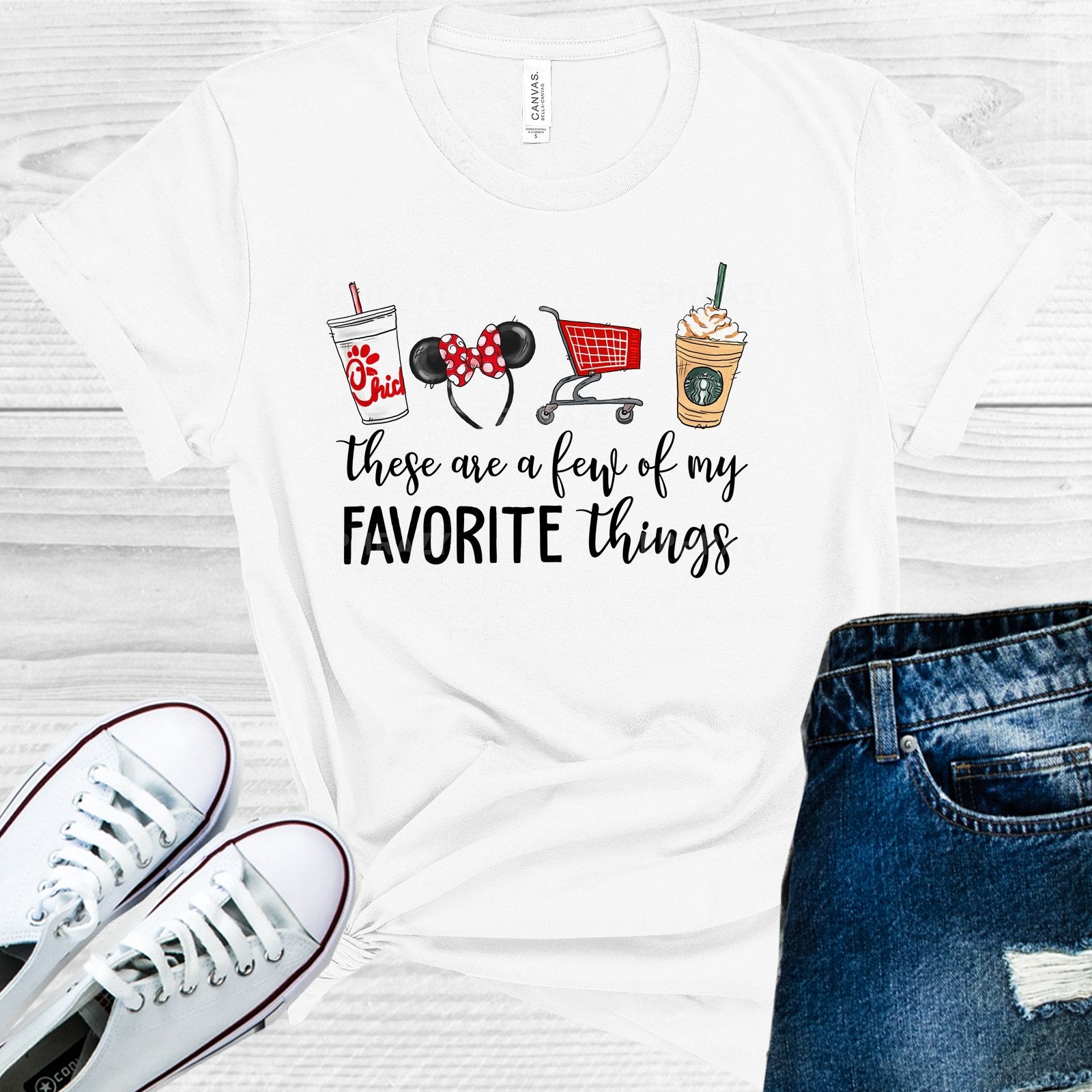 Favorite Things Graphic Tee Graphic Tee