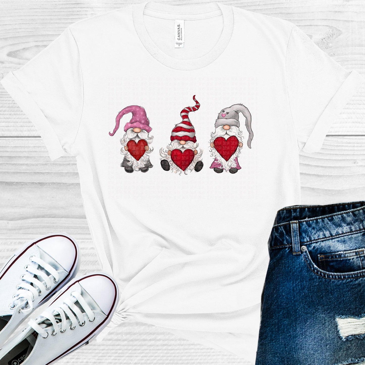 Valentine Gnomes Graphic Tee Graphic Tee