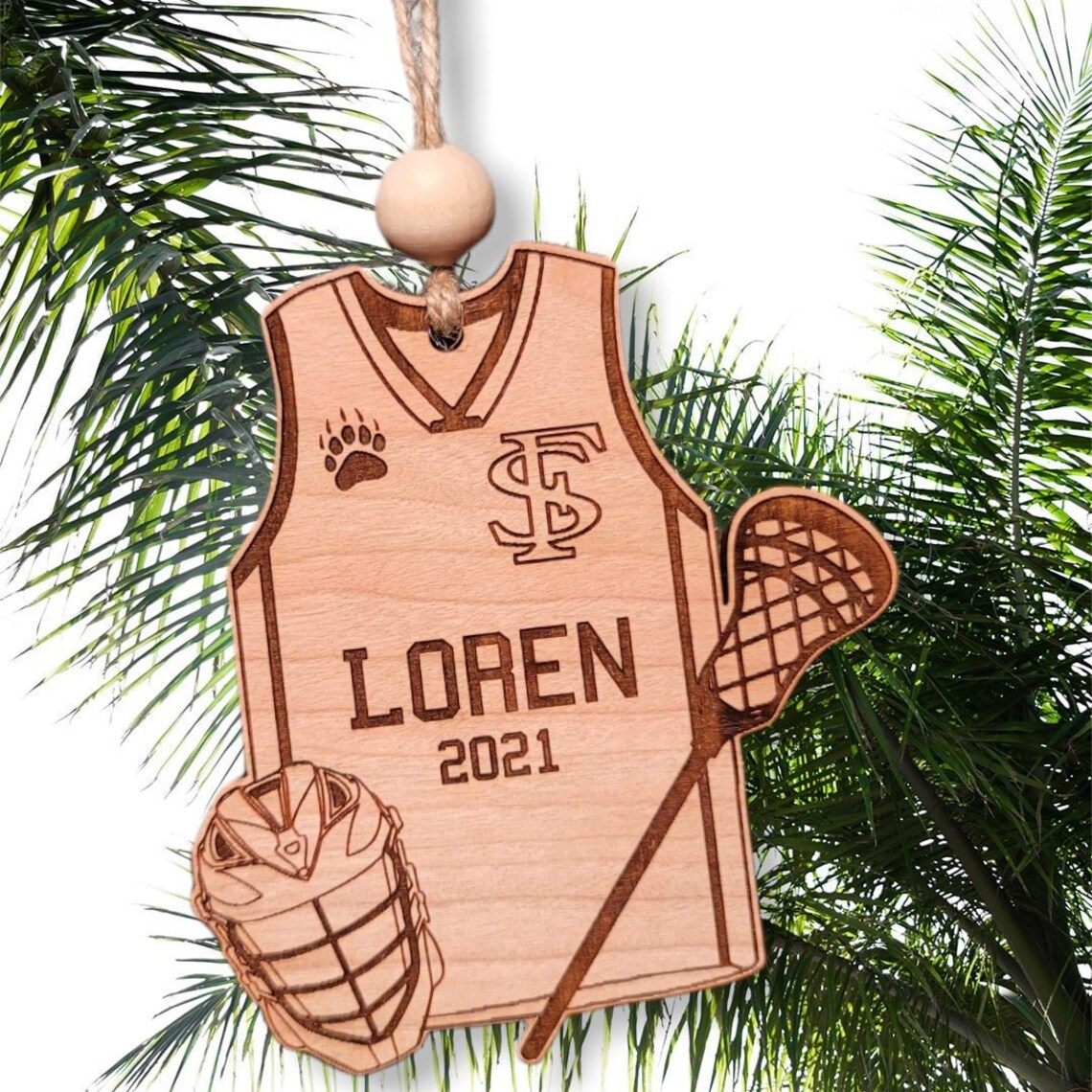 Engraved Customized Christmas Ornament Holiday Ornaments