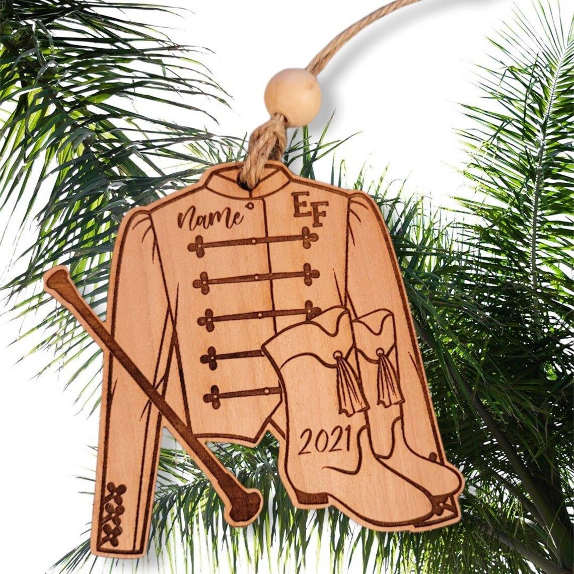 Engraved Customized Christmas Ornament Holiday Ornaments