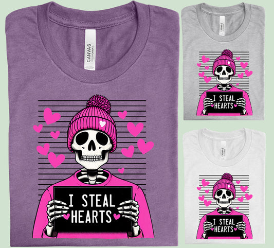 I Steal Hearts Graphic Tee