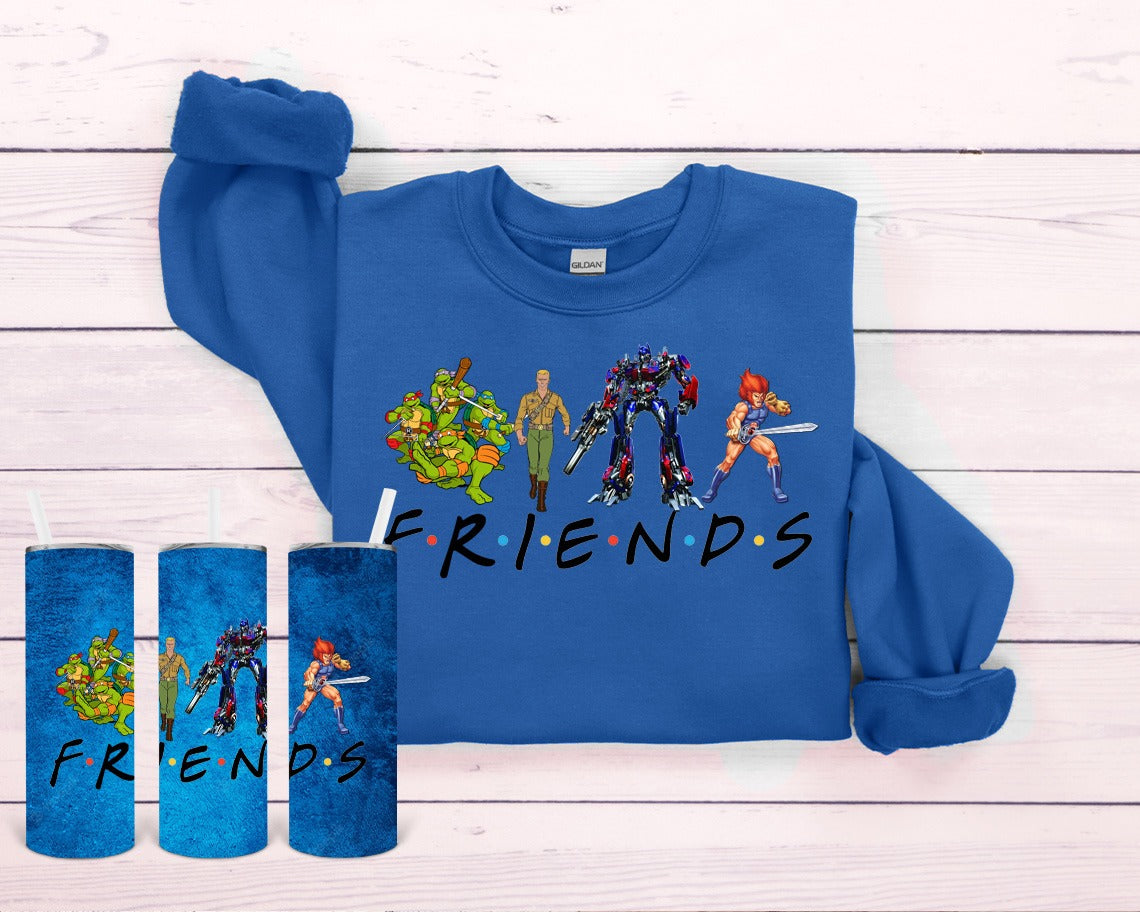 Friends Boy Characters 20 Oz Skinny Tumbler
