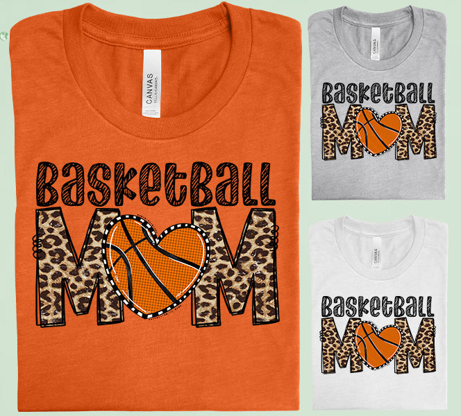 Basketball Mom Graphic Tee Graphic Tee