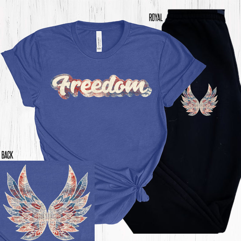 Freedom Wings Graphic Tee Graphic Tee
