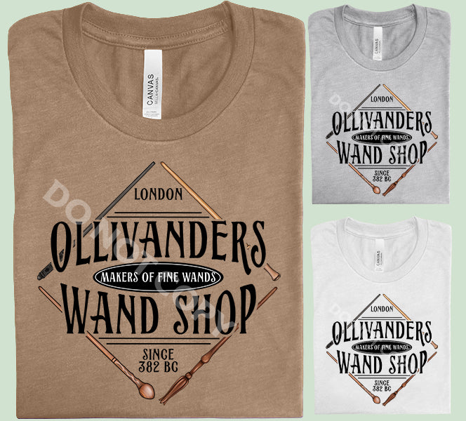 Ollivander's Wand Shop Graphic Tee