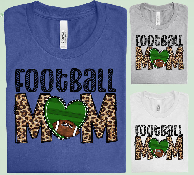 Football Mom Graphic Tee Graphic Tee