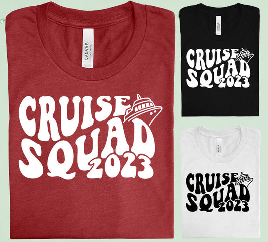 Cruise Squad 2023 Graphic Tee Graphic Tee