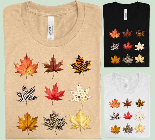 Fall Leaves Graphic Tee