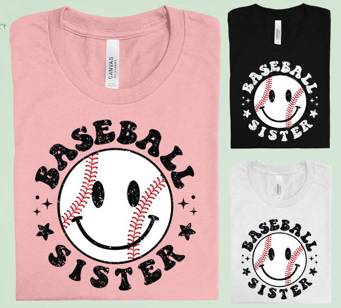 Baseball Sister Graphic Tee Graphic Tee