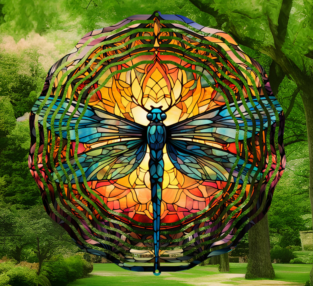 Dragonfly Wind Spinner