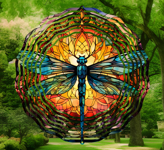 Dragonfly Wind Spinner