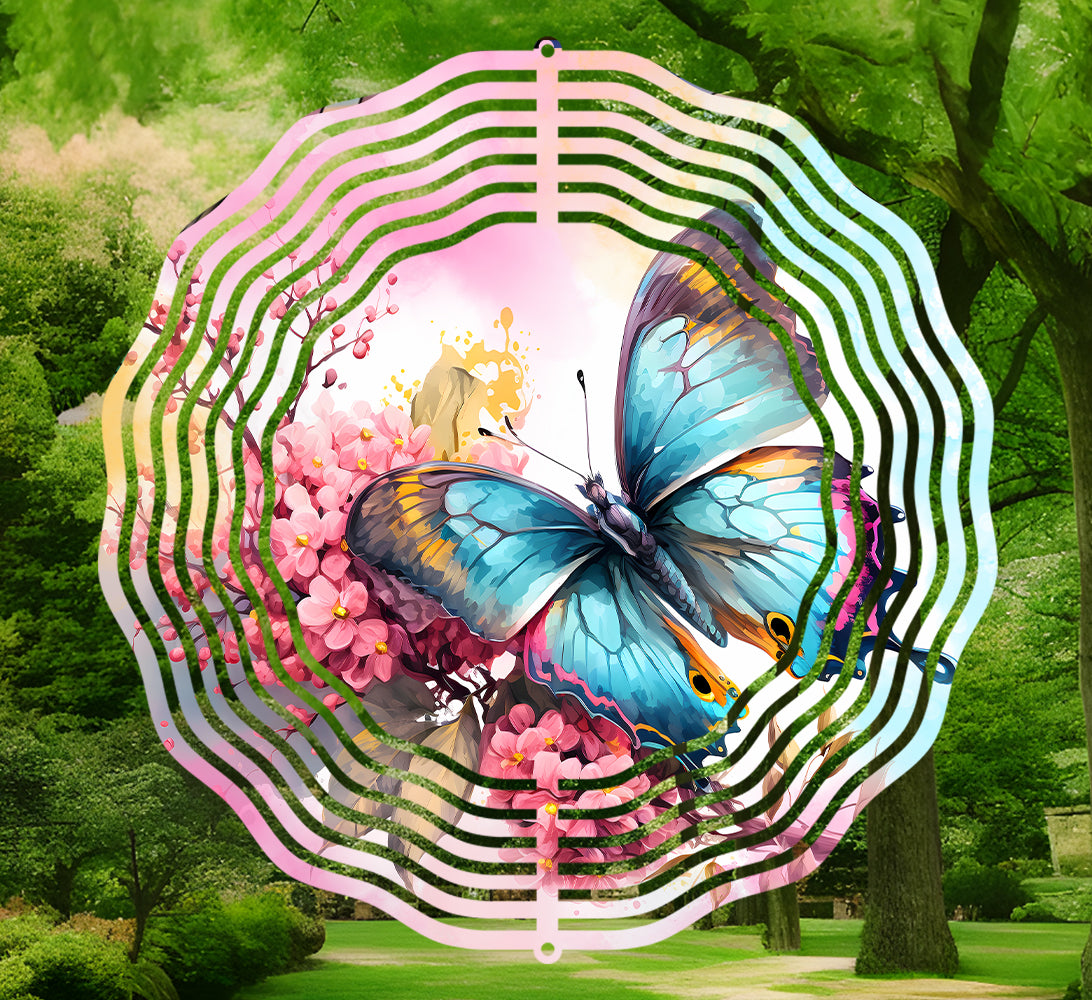 Butterfly Wind Spinner