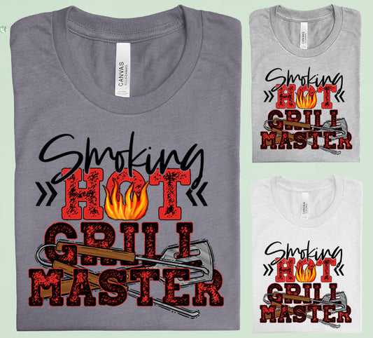 Smoking Hot Grill Master Graphic Tee Graphic Tee