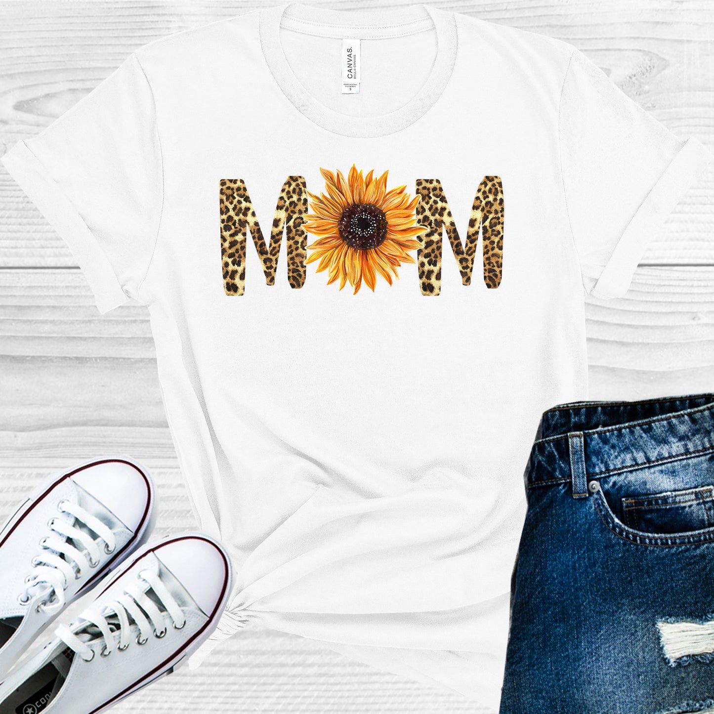 Mom Sunflower Graphic Tee Graphic Tee
