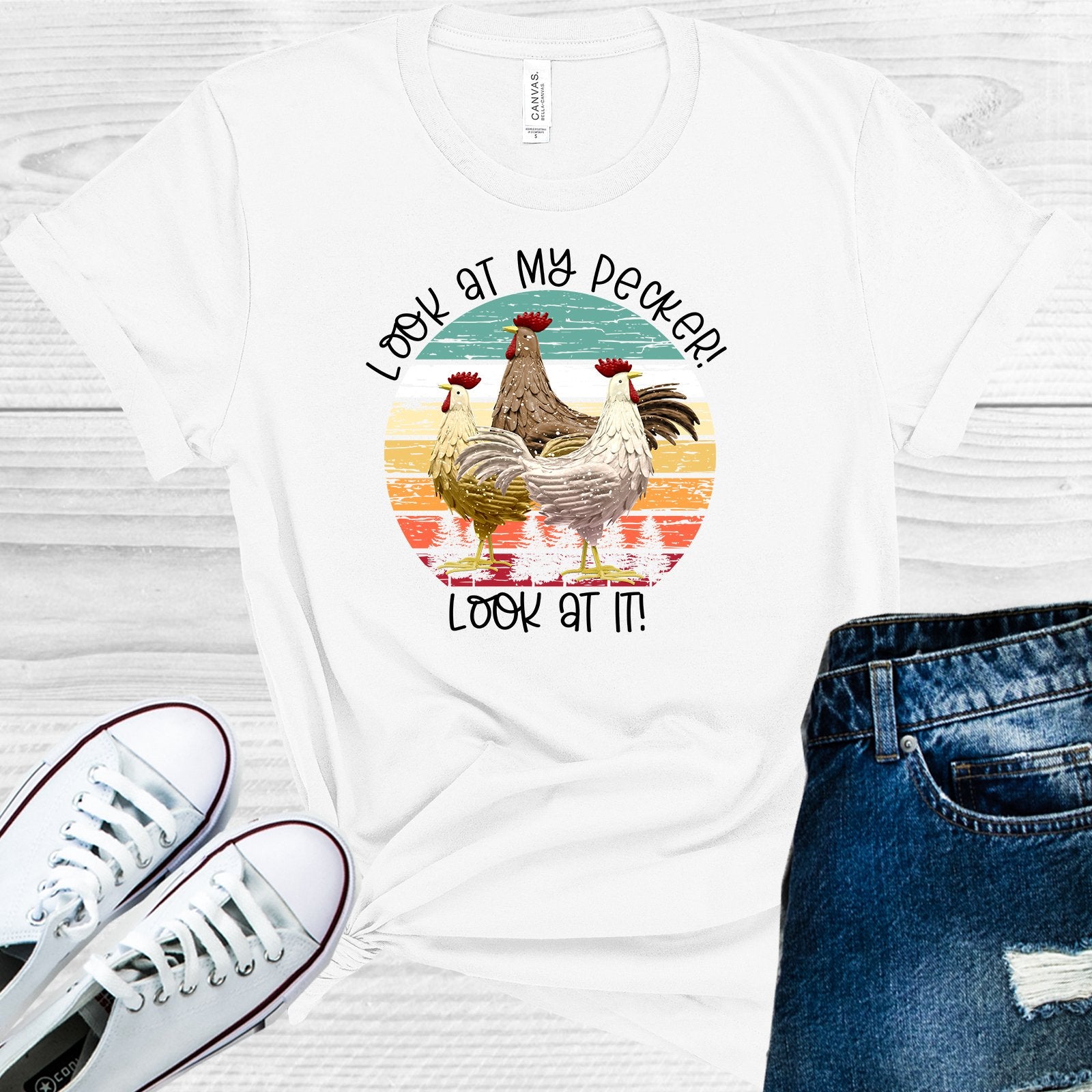 Look At My Pecker It Graphic Tee Graphic Tee