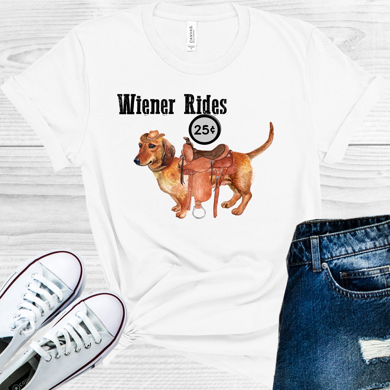 Wiener Rides Graphic Tee Graphic Tee